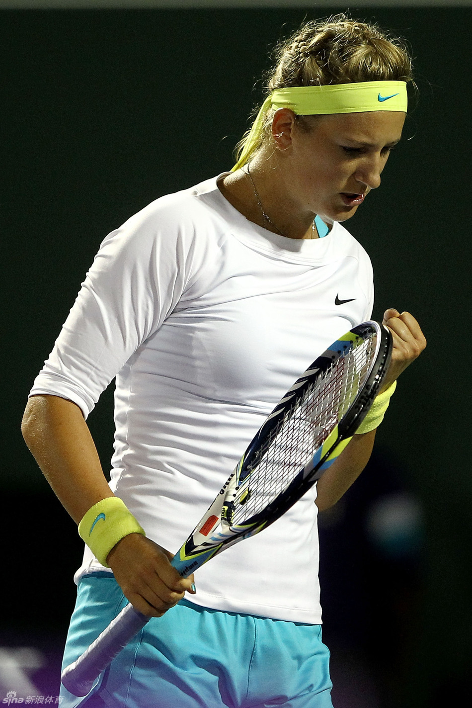 阿扎伦卡迎来十赛季高光表现，德国队球迷沸腾！的简单介绍